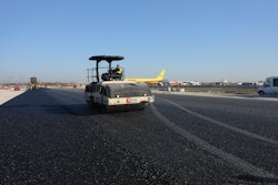 More than 38,000 tons of WMA with Rediset LQ have been laid since K-Five began paving in early October.