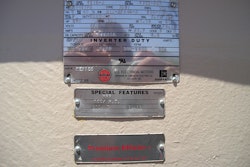 The motor name plate contains most of the essential information that will allow you to properly size a generator to run this motor.