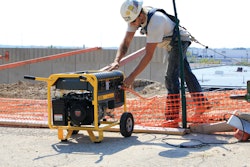 Make sure the generator has enough receptacles to meet your needs and that the load doesn't exceed their amp rating.