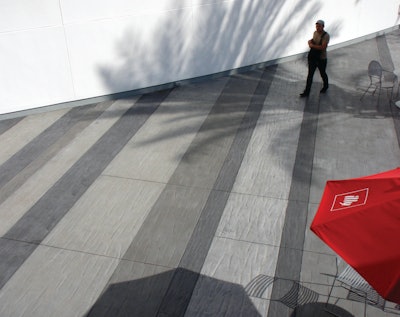 L.M. Scofield Company decorative concrete awards grand prize winner is Homestead Paving Company for its work at The Museum of Discovery & Science in Ft. Lauderdale, Fla.