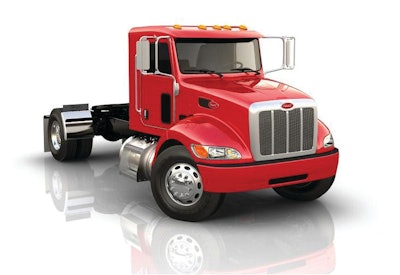 Peterbilt extended day cab adds 10 in. to the length of the company's medium-duty trucks and nearly 6 in. of headroom.