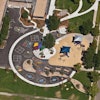 Due to limited space, trial and error was used when completing the layout at Cory Elementary School in Denver, CO.