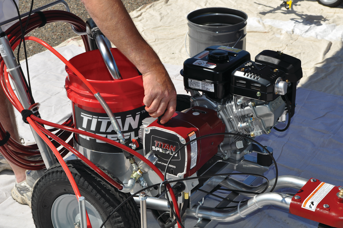 How To Clean Pavement Marking Equipment For Construction Pros