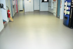 Mirage Floor Coatings was commissioned to coat 1,200 square feet of concrete floor space on a riverboat casino, including a cafeteria, hallway and surveillance area.