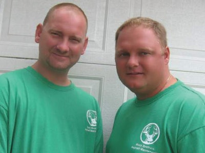 Brad and Chad of Buck Brothers Asphalt Paving & Maintenance LLC