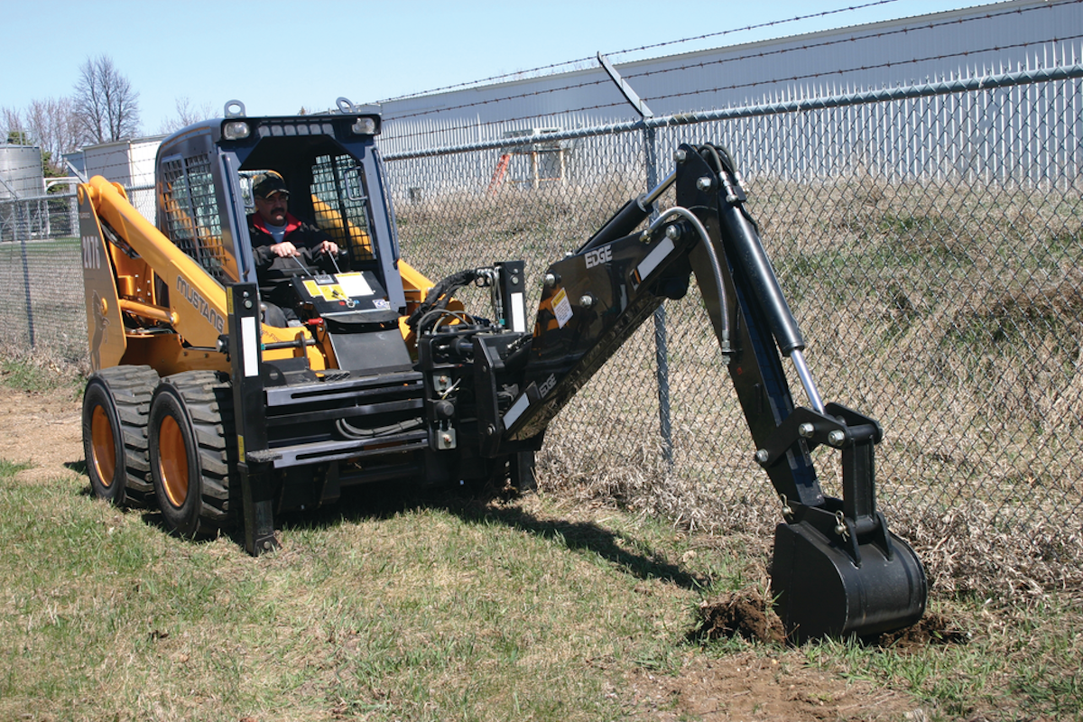 EDGE In-Cab Backhoe Attachment From: Manitou America, Inc ...