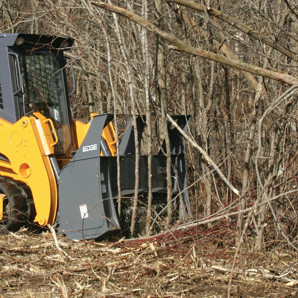 EDGE Mulcher Attachment From Manitou Americas Inc. For Construction Pros