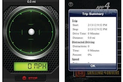 App4Drivers provides users with a detailed trip summary.
