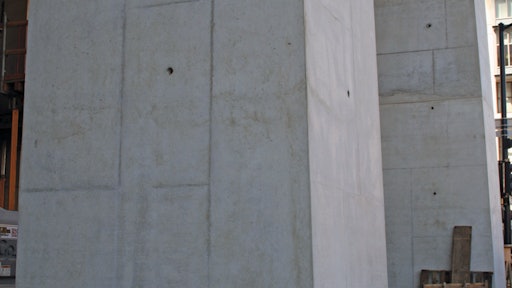 Morley Construction avoided heat of hydration issues on mass pours through careful planning and pre-construction testing.