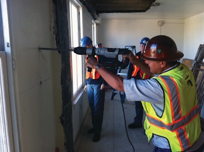 Drilling For Concrete Anchor 10720142