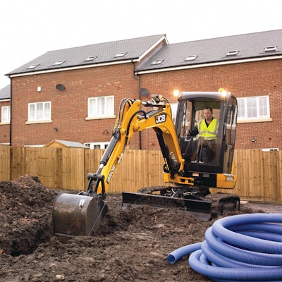 Jcb8026miniexcavatortrenching 10712733
