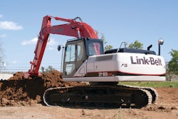 The Link-Belt 210 X3 features 10% better fuel efficiency, 7% more lift capacity, 3% faster cycle times and improved serviceability.