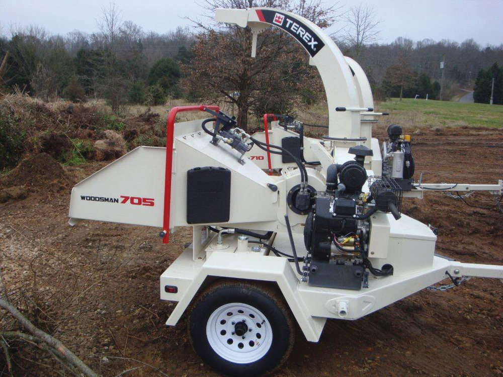 The Amazing New Terex 710 Brush Chipper Home