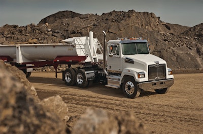 Western Star's entrance to the light Class 8 tractor market is the 4700 tractor, following the introduction in 2011 of the 4700 truck to vocational markets.