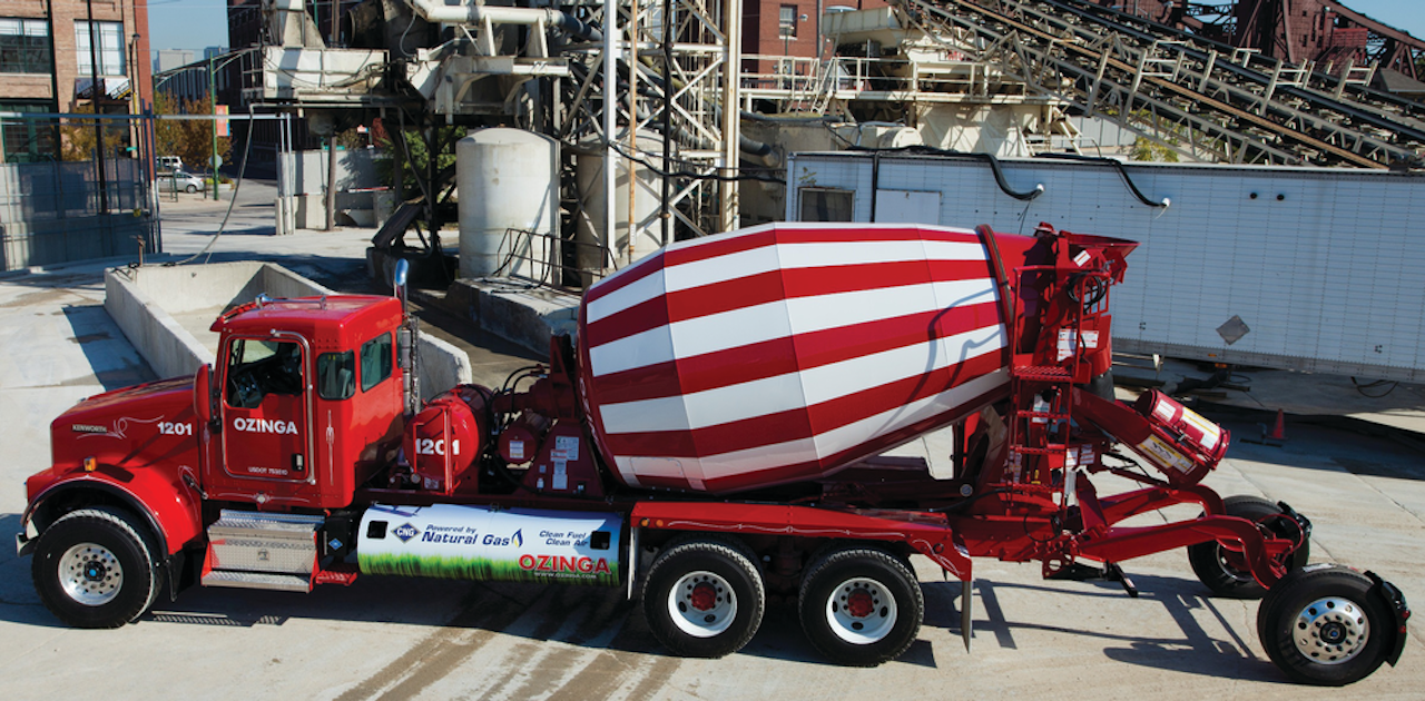Natural Gas Mixer Trucks Help Chicago S Ozinga Bros Cut Fuel Costs Win Business For Construction Pros