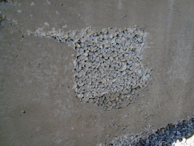 Avoid honeycombing by using appropriate concrete mixtures with sufficient workability, proper placement and consolidation techniques.
