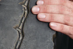Examine the tread and feel the rubber with your fingertips for imperfections, irregular wear pattern or feathering of the tread blocks. Fingertips are very sensitive to changes in patterns and unusual wear.