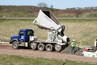 Maxon Industries delivered its 1,000th Agitor to paving contractor Zignego Construction.