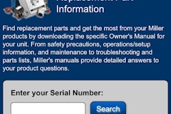 Smartphone users can now access Miller Electric's owner's manuals on their smartphone using the company's new mobile website.