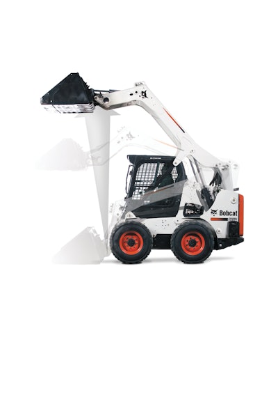 A vertical lift machine keeps the load closer the machine's center of gravity.