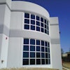 The 456,550-square-foot multi-use business park project features full height radius tilt-up panels.