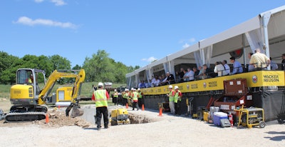 Wacker Neuson hosted a prospective dealer event on June 12 in Menomonee Falls, WI.