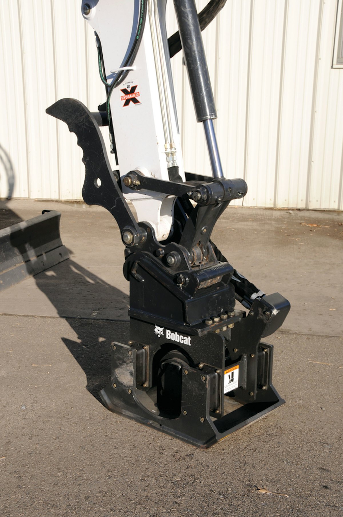 Skid steer deals plate compactor