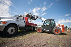 Bobcat V417 With Root Grapple 10739833