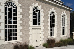 Citadel Contractors built Bishop Gadsden chapel in Charleston, S.C., with tabby stucco texture to echo the area's historic construction technique.
