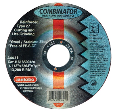 Metabo Cominator Wheel 10737729