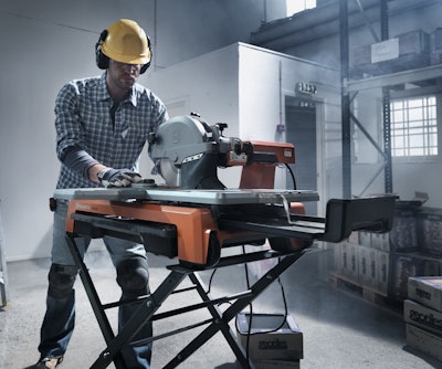 Husvarna introduces the TS 60 tile saw.