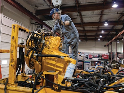 Hawaiian Earth Products' first L220E wheel loader clocked over 14,000 hours with no major problems. When it began to show its age, the company elected refurbishment vs. replacement.