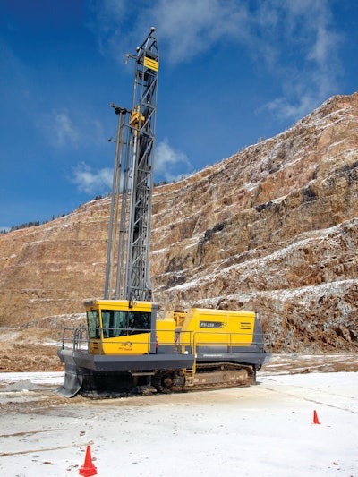 The Atlas Copco Pit Viper 235, launched at MINExpo 2008, will be joined at the 2012 show by a new addition to the Pit Viper line.