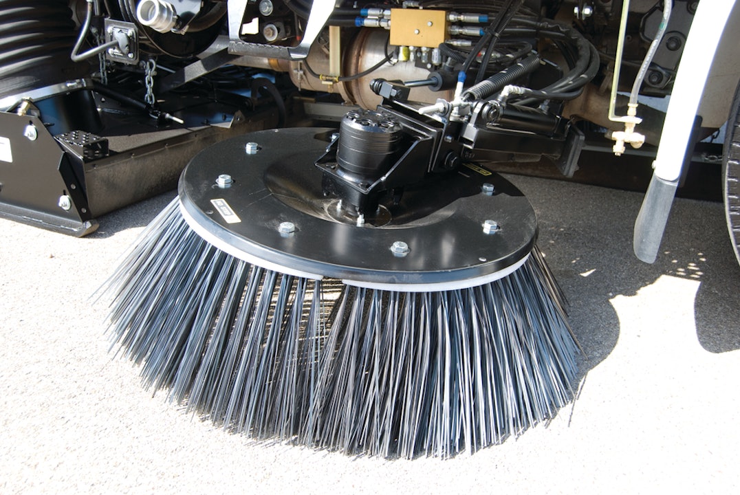 Gutter Brooms Street Sweeper Brush , Road Cleaning Brush