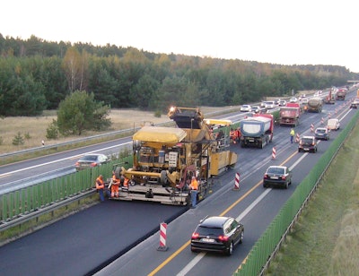 First ASPHALT field test on the A111 outside of Berlin