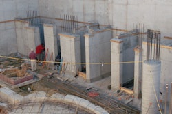 Ekedal Concrete's work on a basement for an 8,700-square-foot home.