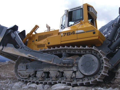 For larger dozers operating in rocky or highly abrasive conditions, consider an extreme service shoe, which can provide greater wear life.