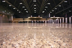 Photo 1a. With full control of where the camera is focusing, you can choose to a focus point near the camera to highlight the exposed aggregate (Photo 1a).