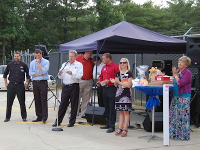Rose Paving Open House Alan Speaking