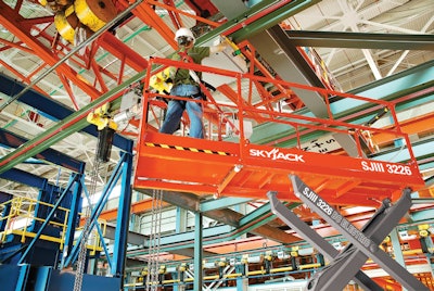 Speedy Services is continuing to flex its muscle as the UK’s leading provider of equipment rental and support services by doubling the size of its electrical scissor lift fl eet in a £4 million deal.