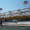 Balloon lights can be mounted to construction equipment and offer glare-free, diffused light that moves along with the equipment operator while traditional light towers offer more light coverage with four adjustable non-diffused lights.