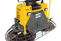 The BG920 is Atlas Copco's full-featured ride-on trowel, with Kubota diesel power, hydraulic steering and a multi-function gauge for displaying battery condition, oil and coolant levels.