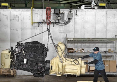 All air compressors, as part of Doosan's remanufacture program, go through a 117-point inspection prior to being disassembled down to the frame before rebuilding.