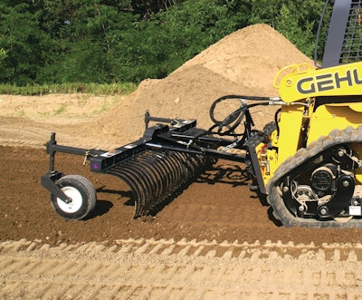 Understanding the different types of rake attachments available can help you properly stock your rental fleet to best serve your customers.