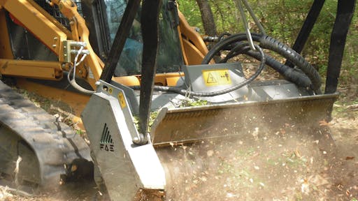 Attachments Convert Skid Steers Into Mobile Mulching Machines | For Construction Pros