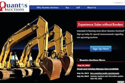 Quantos Auction is a new online auction site to sell and remarket equipment to global buyers.