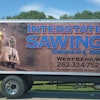 Interstate Sawing takes great pride in its trucks. Employees wash trucks every day, and each truck's primary operator is displayed in an action shot in a wrap on the side of each truck.