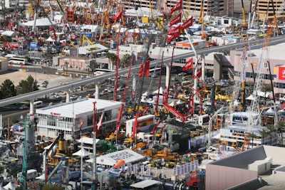 CONEXPO-CON/AGG captured top honors as the largest show in North America in 2011, in the annual 'Gold 100' ranking of exhibit space size by Trade Show Executive magazine.