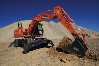 Doosan Dx140w Excavator 10799068
