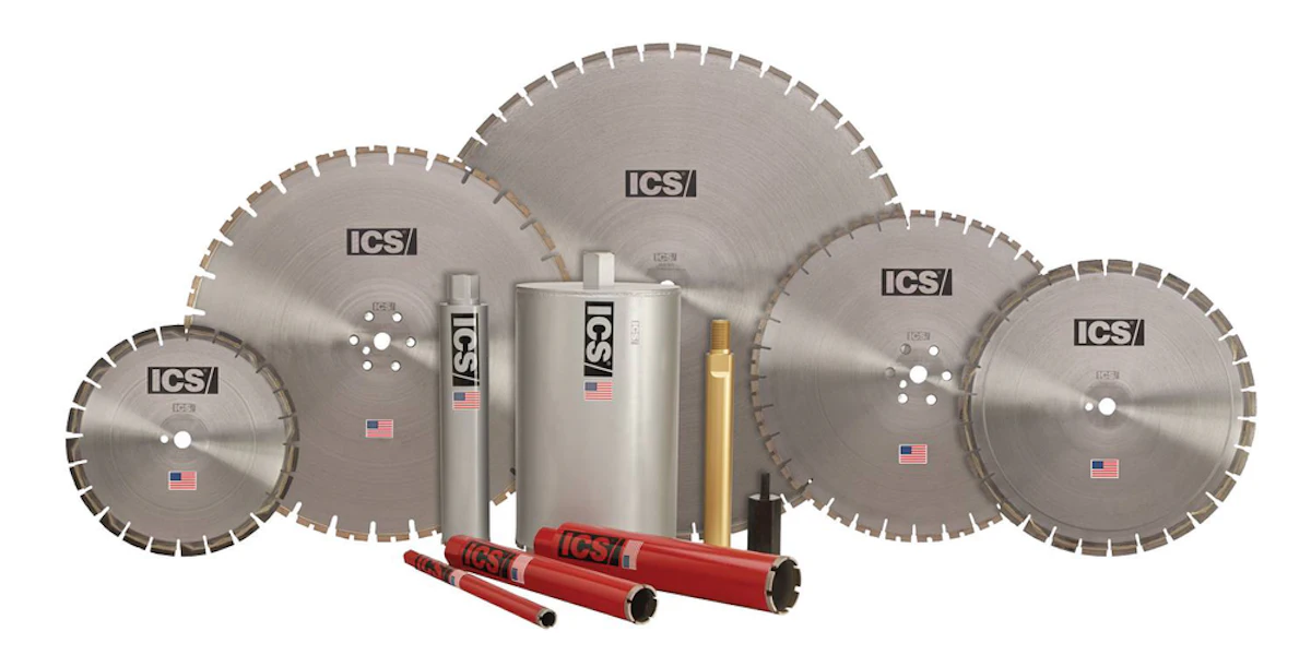 New ICS Diamond Blade and Core Bit Product Line | For Construction Pros